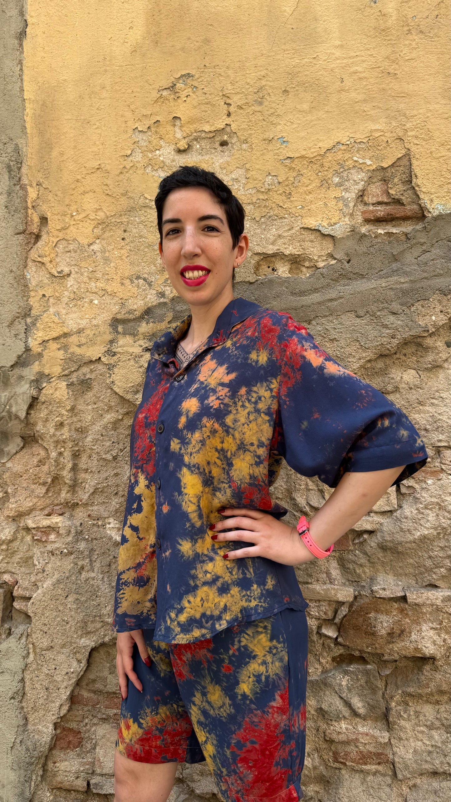 Wingu Marjani Shirt & short (conjunto)