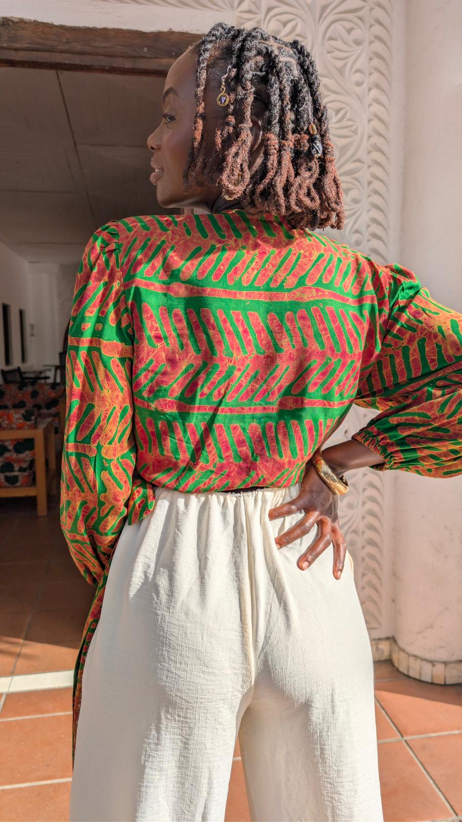 Kikavu 100% bamboo blouse