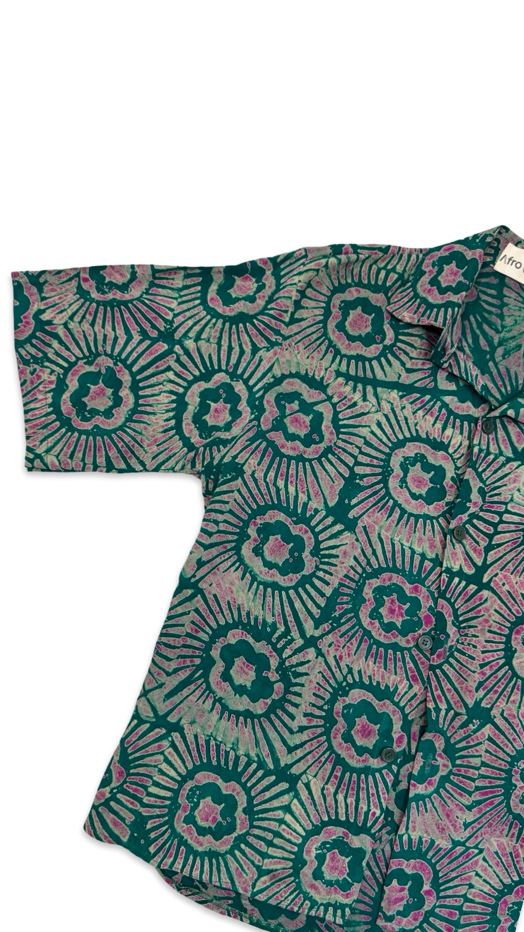 Kijani mviringo shirt