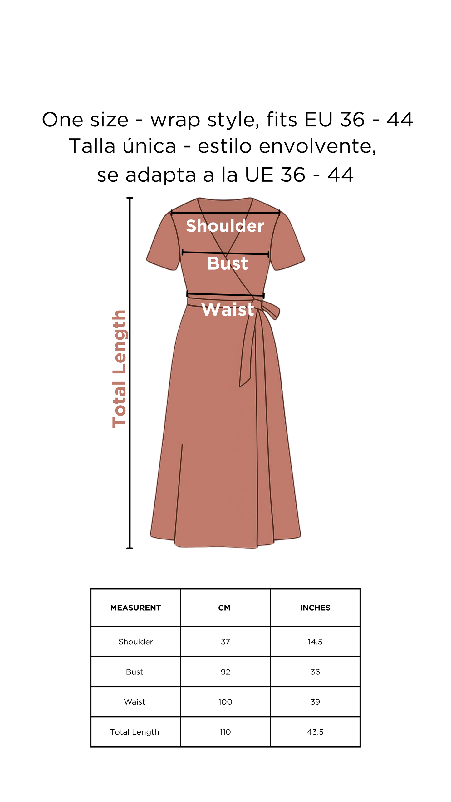 Kahawa 100% Bamboo dress