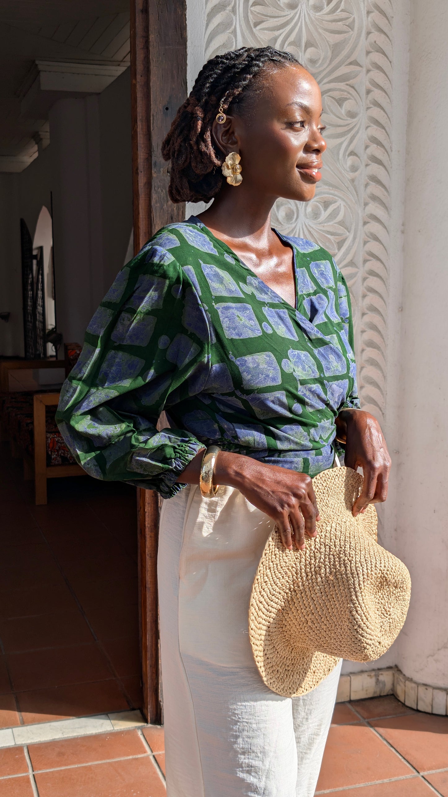 Kifuu 100% bamboo blouse