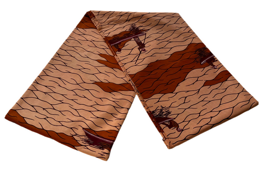 100% algodón Kitenge Mtumbwi