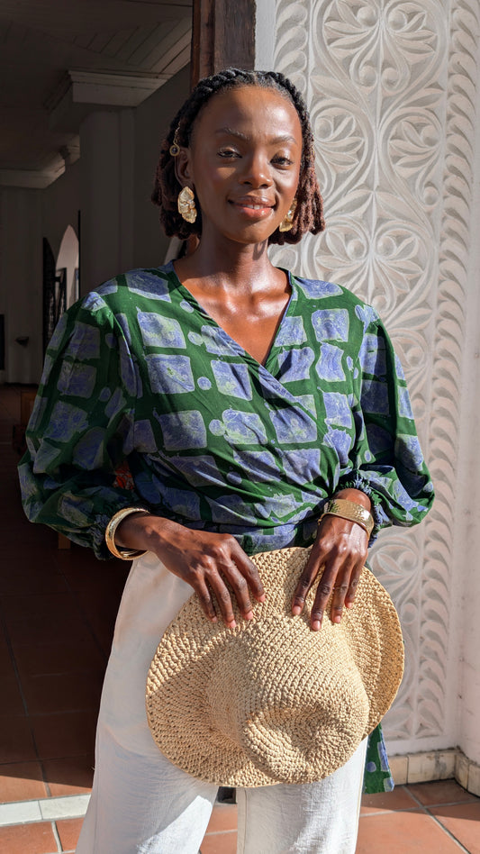 Kifuu 100% bamboo blouse
