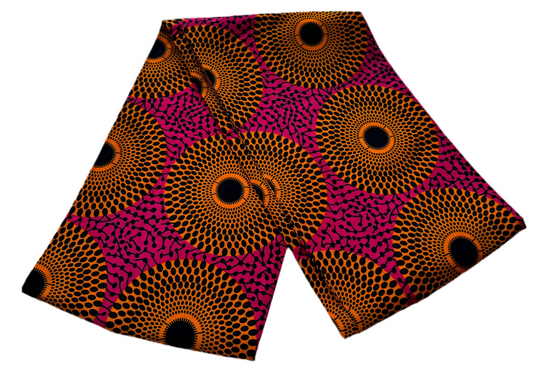 100% cotton Kitenge Mviringo