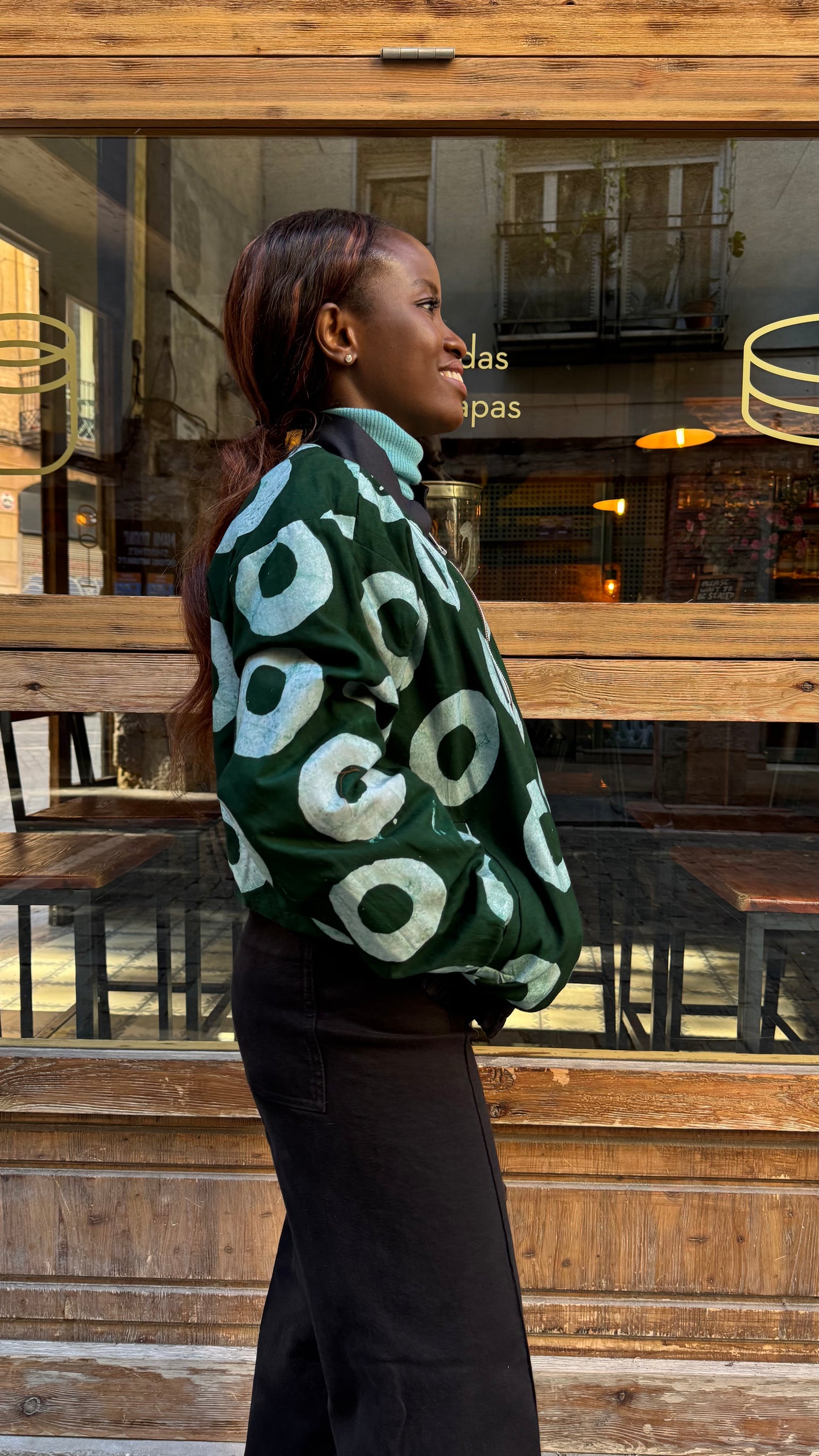 Kijani Nyeupe Donati Jacket