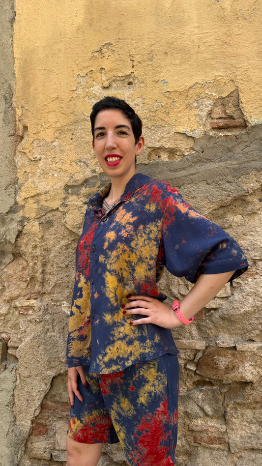 Wingu Marjani Shirt & short (conjunto)