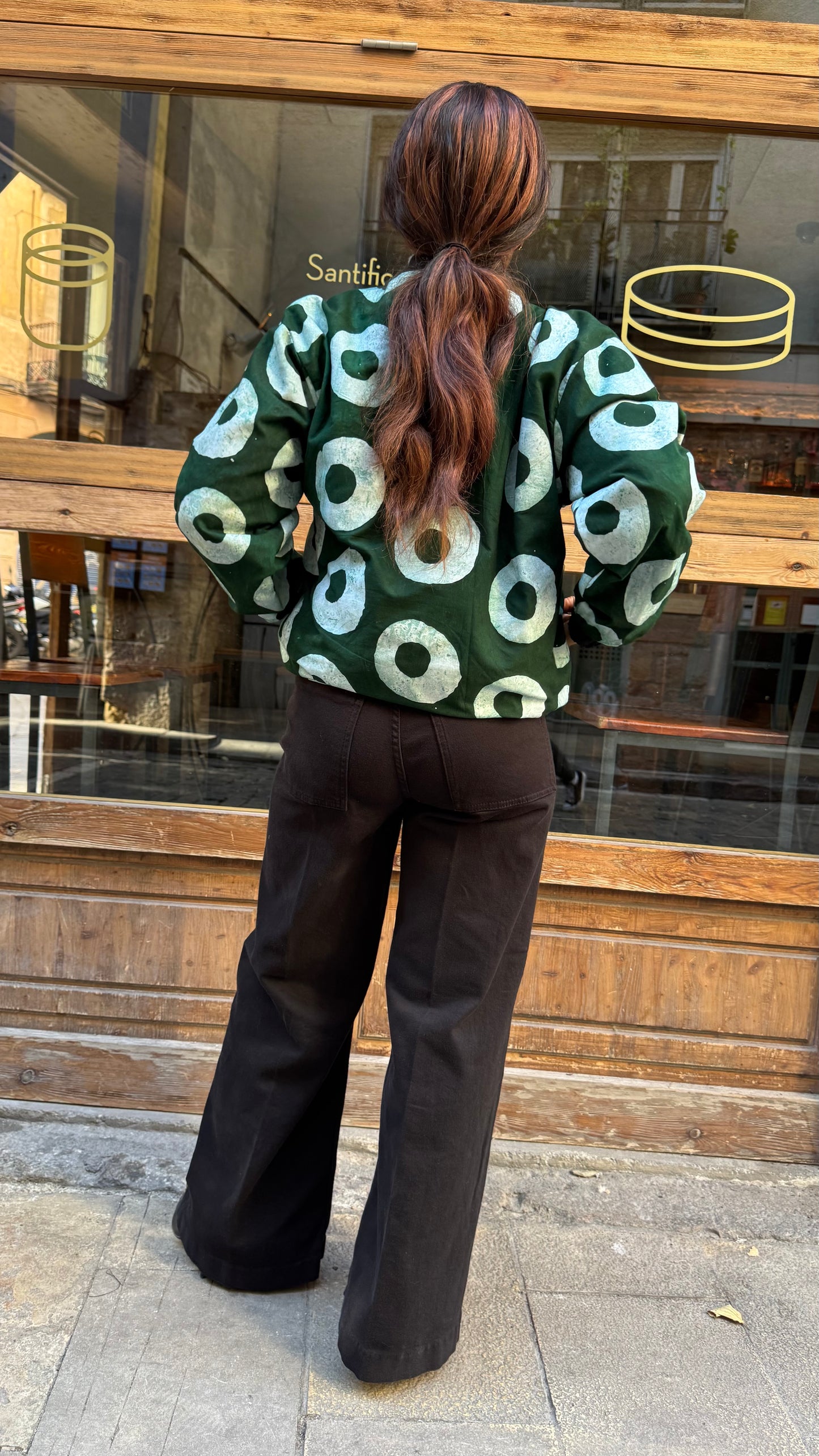 Kijani Nyeupe Donati Jacket