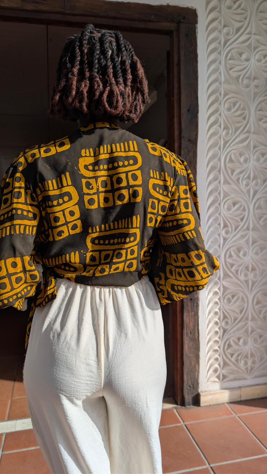 Wakati 100% bamboo blouse