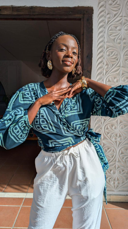 Magadi 100% bamboo blouse