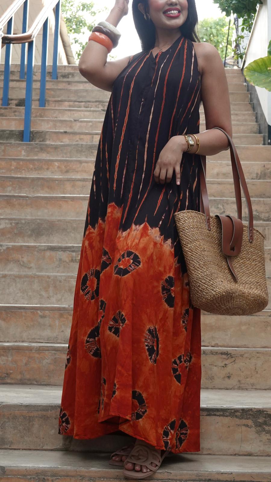 Moto chini 100% Bamboo dress