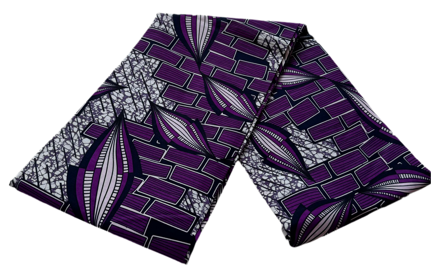 100% cotton Kitenge Zambarau