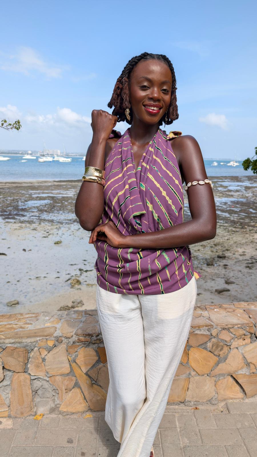 Mwali wangu Bluse aus 100 % Bambus