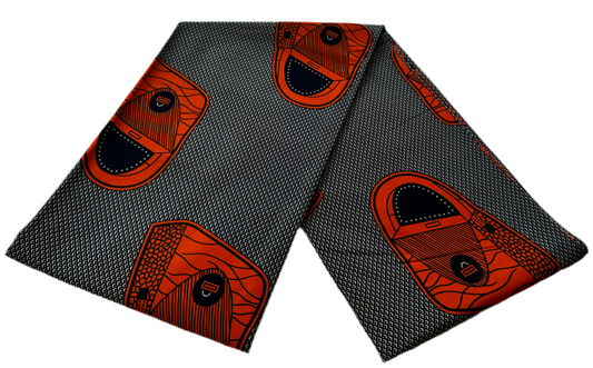 100% algodón Kitenge Kipochi