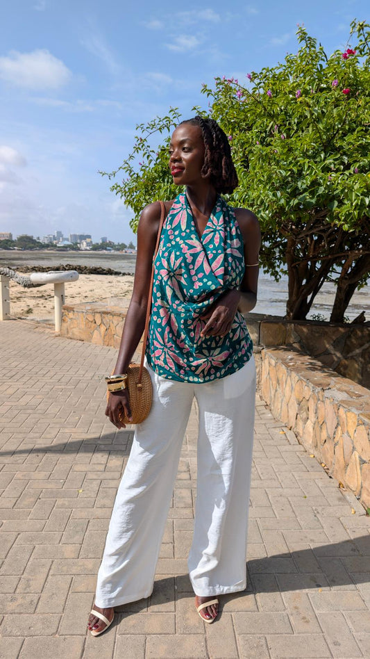 Saa nne 100% bamboo blouse