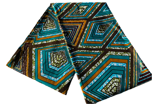 100% algodón Kitenge Mashimo