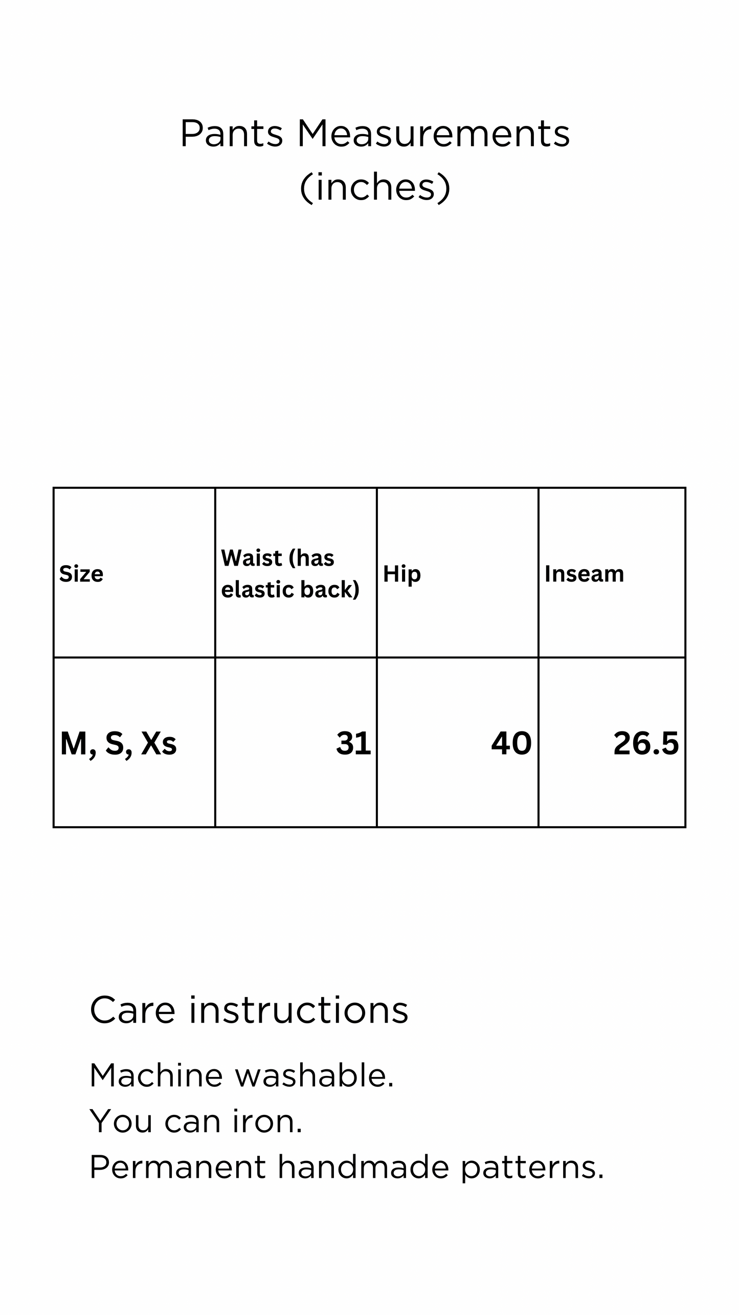 Mdako 100% Cotton Pants